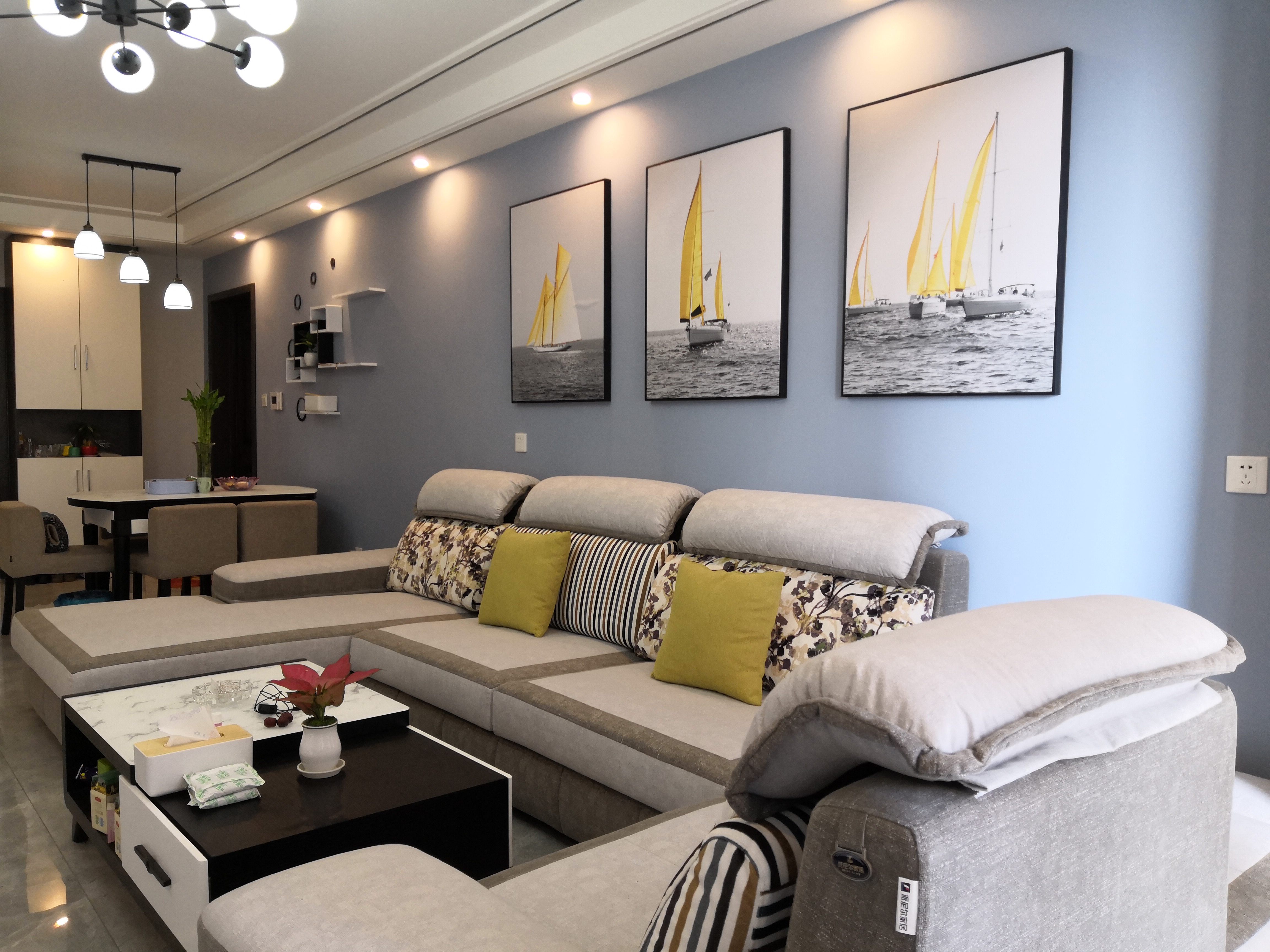 万达华宅120平装修,万达120平精装房装修效果图