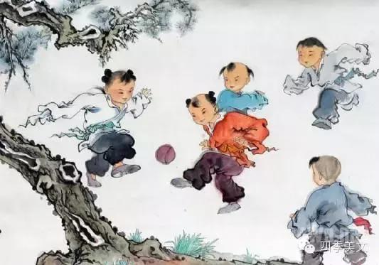 古诗词清明朗诵视频,儿童古诗词国画清明