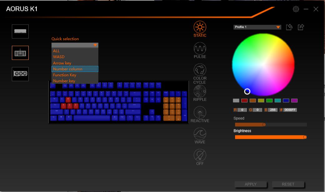 技嘉k1键盘,技嘉键盘K1