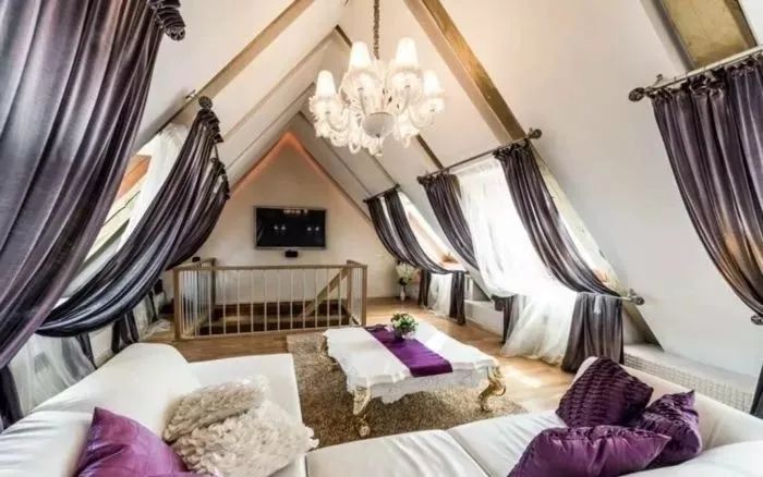 别墅窗帘最新款,100款窗帘效果图