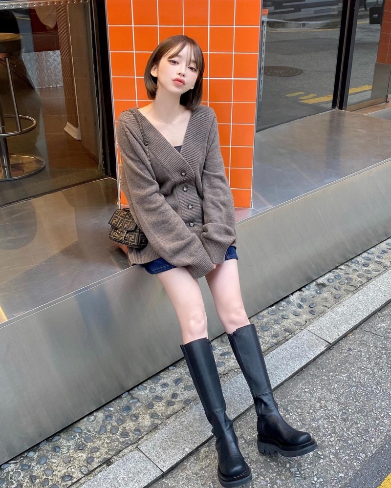 韩系女鞋圆头,韩国流行女鞋方头鞋