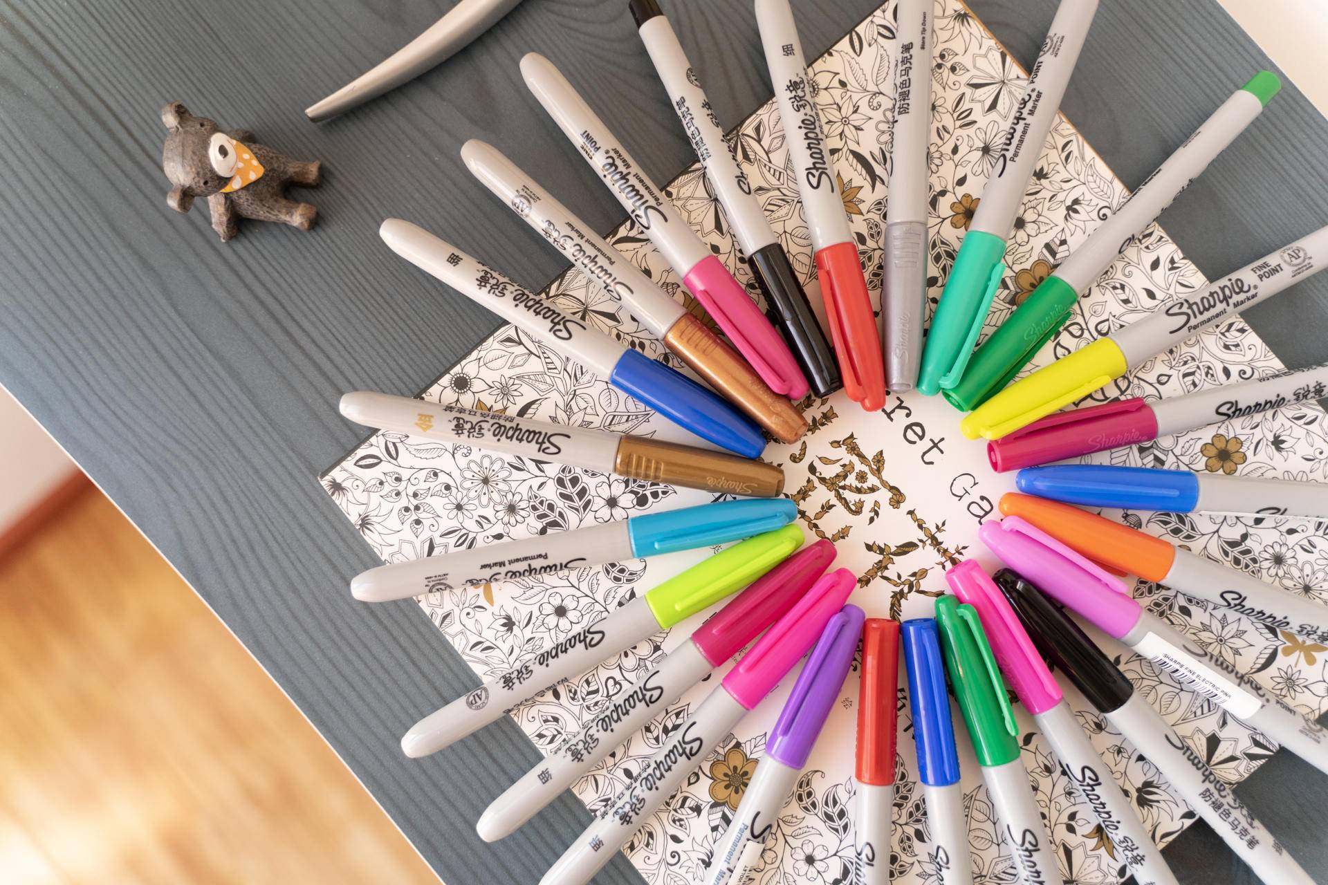 光顾着玩儿了，看完介绍才知道朋友送的这套马克笔差点被浪费了