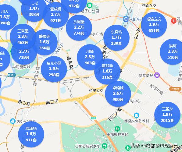 成都青羊二手房成交量排名,从统计数据看全国楼市最新情况