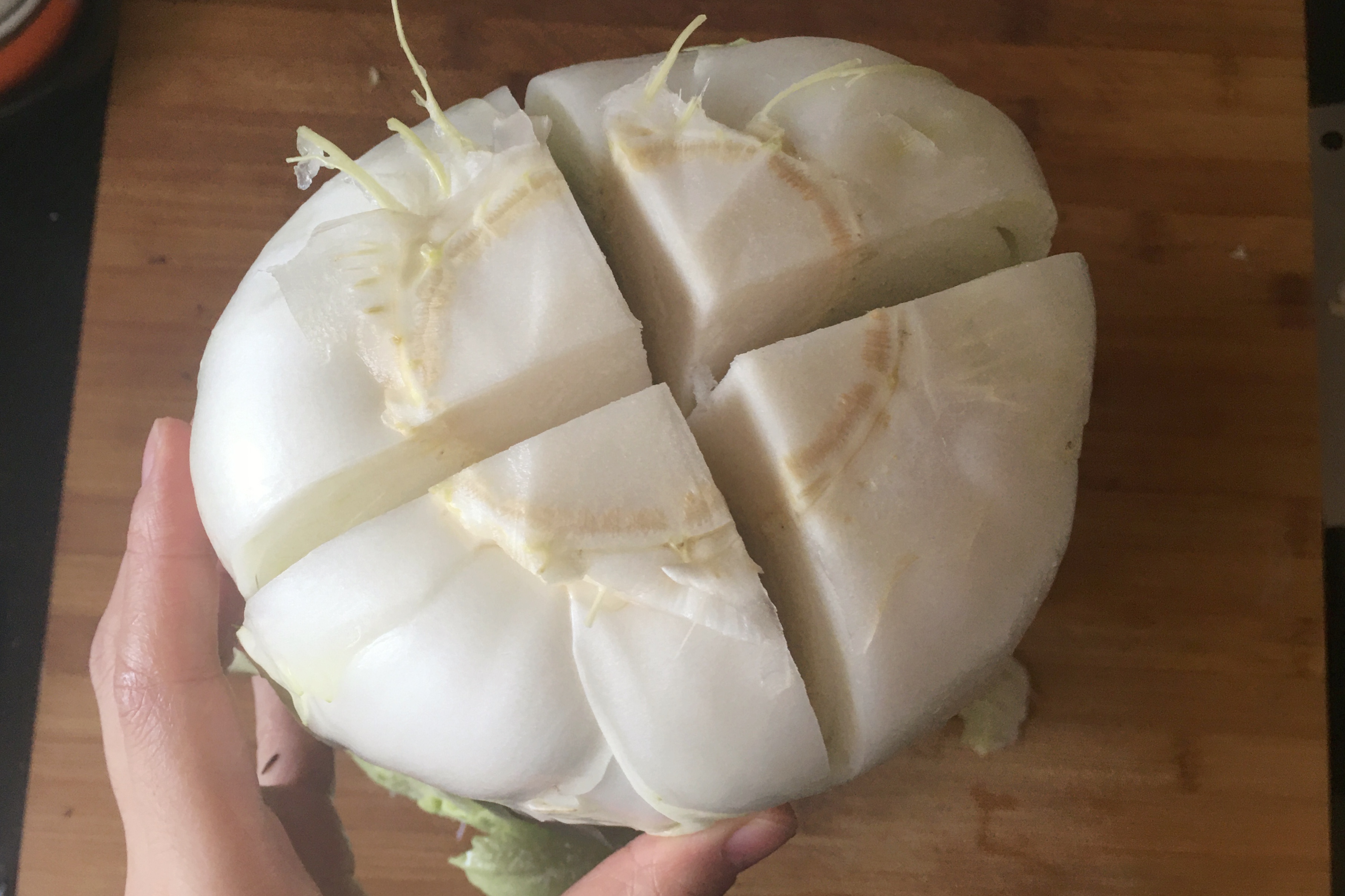 兴森一家制作韩国正宗泡菜全过程,韩国泡菜酸甜萝卜做法