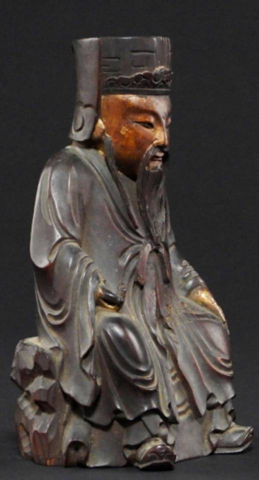 国外拍到的珍贵木材雕像果然没看走眼——适珍拍卖宝物鉴定32