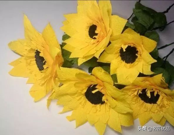 幼儿园向日葵绘本手工制作简单的,向日葵手工diy图片大全大图