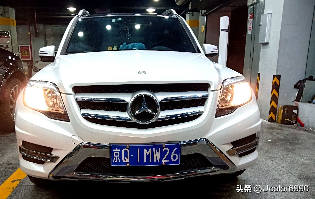 奔驰glk外观亮条,奔驰glk外观变化