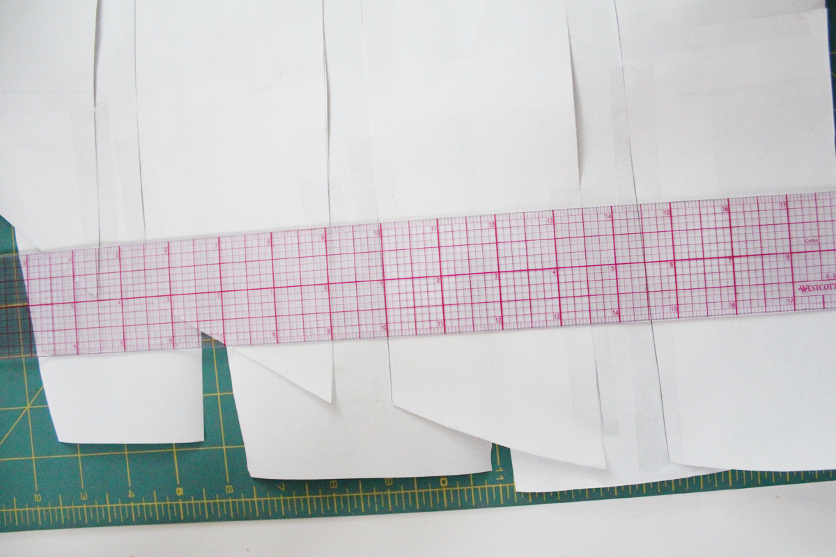 资深裁缝匠教你绘制连衣裙下摆裁剪图，学会这个小技巧，轻松绘制