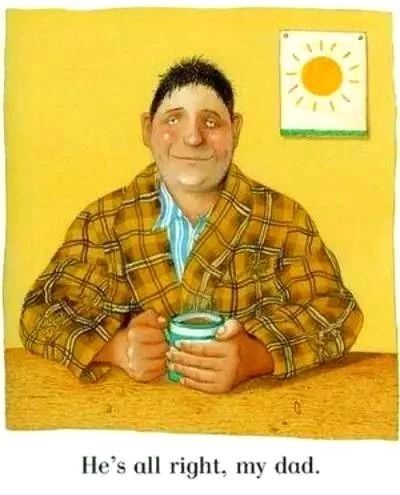 关于父爱的绘本案例分析,绘本我爸爸绘本分析