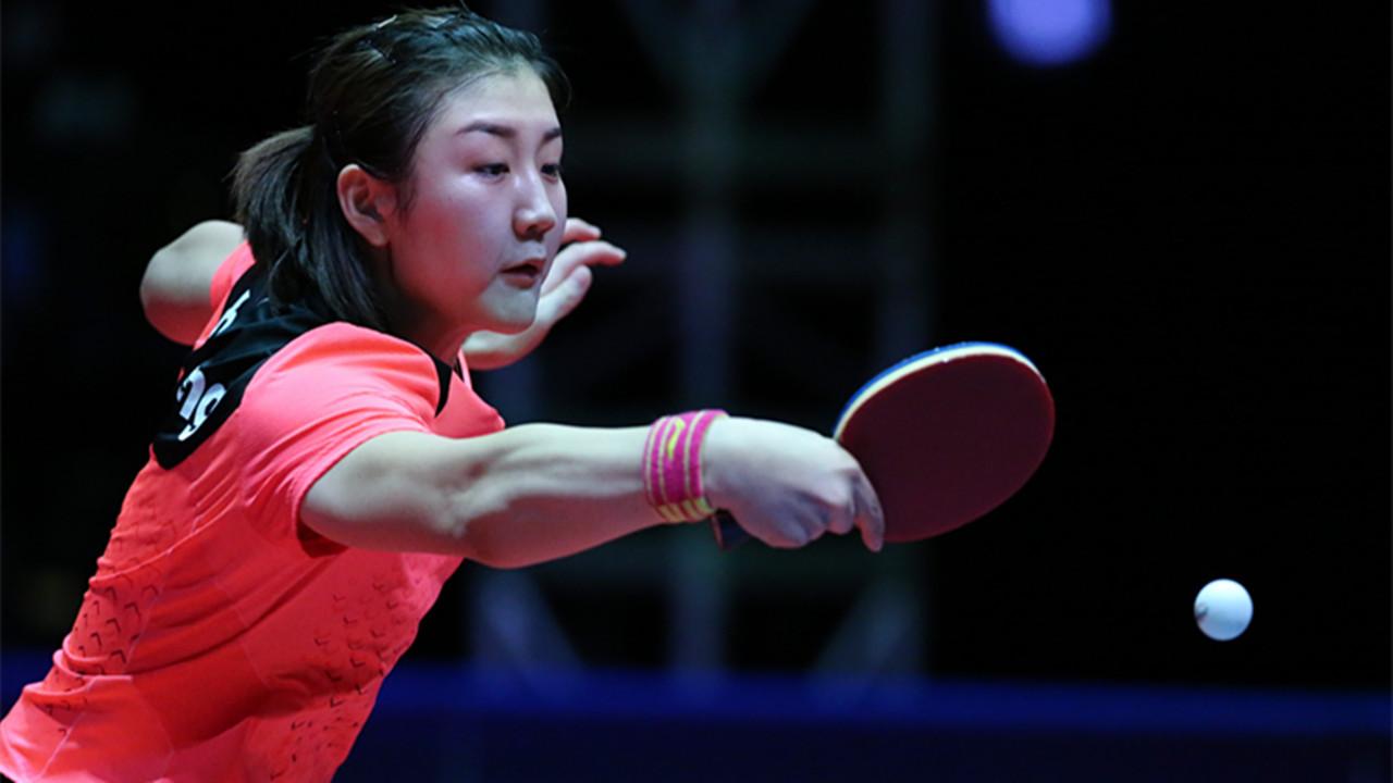 女乒陈梦照片大全,女乒新人王陈梦