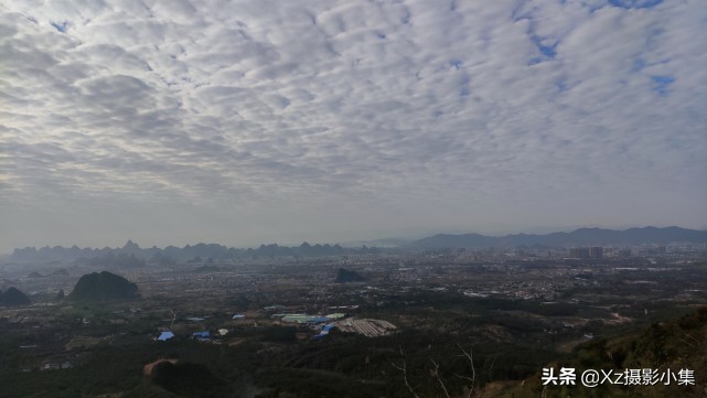 桂林尧山顶风景,桂林尧山最高观景台