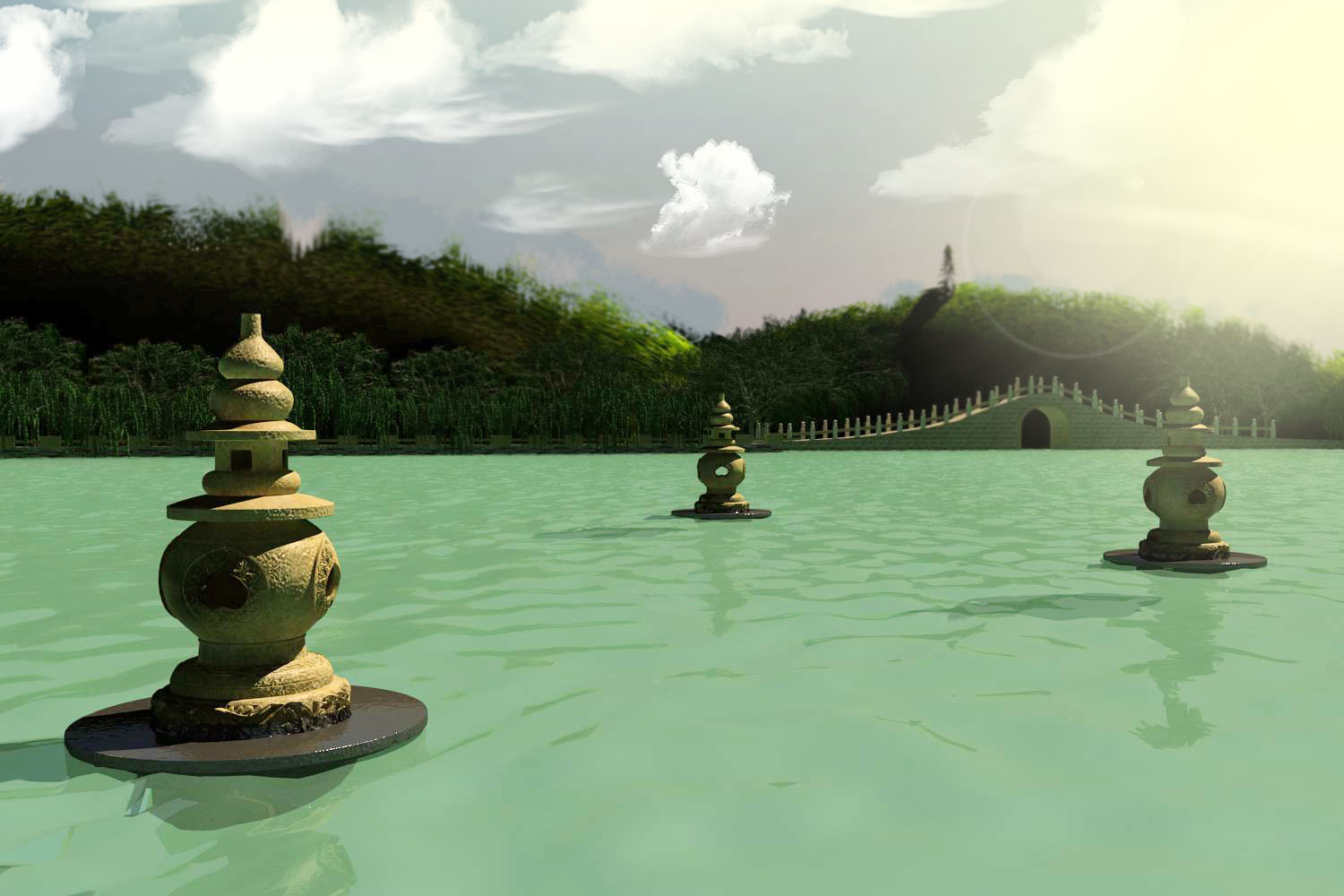 西湖诗一:湖开诗境/伊逊倦客