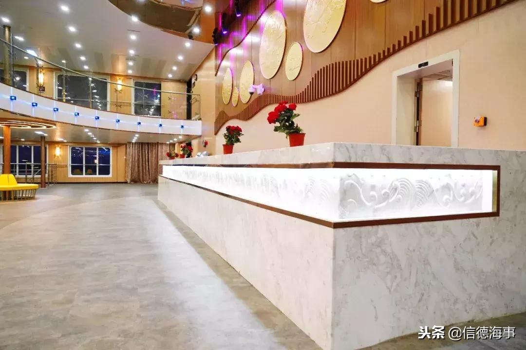 中韩客滚航线,探秘首艘国产大邮轮