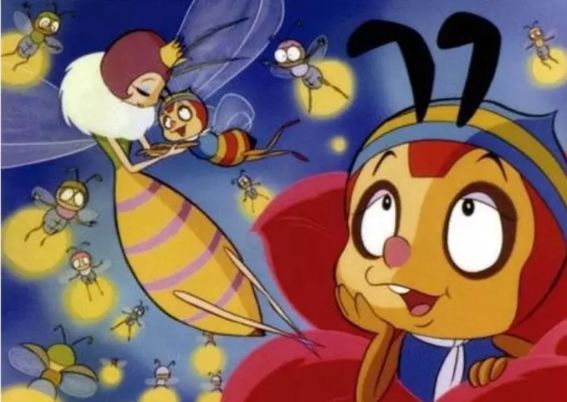 小蜜蜂动画片80后看的,80后怀旧动画片主题曲
