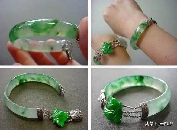 玉镯碎了怎么用黄金补救,玉雕师修复手镯