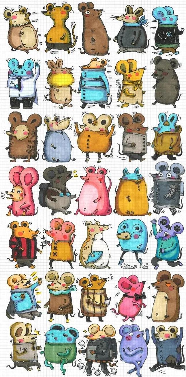 90后插画师画鬼,90后插画师山海经神兽