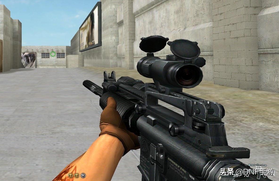 cf曾经最好用的m4,cf带倍镜的m4