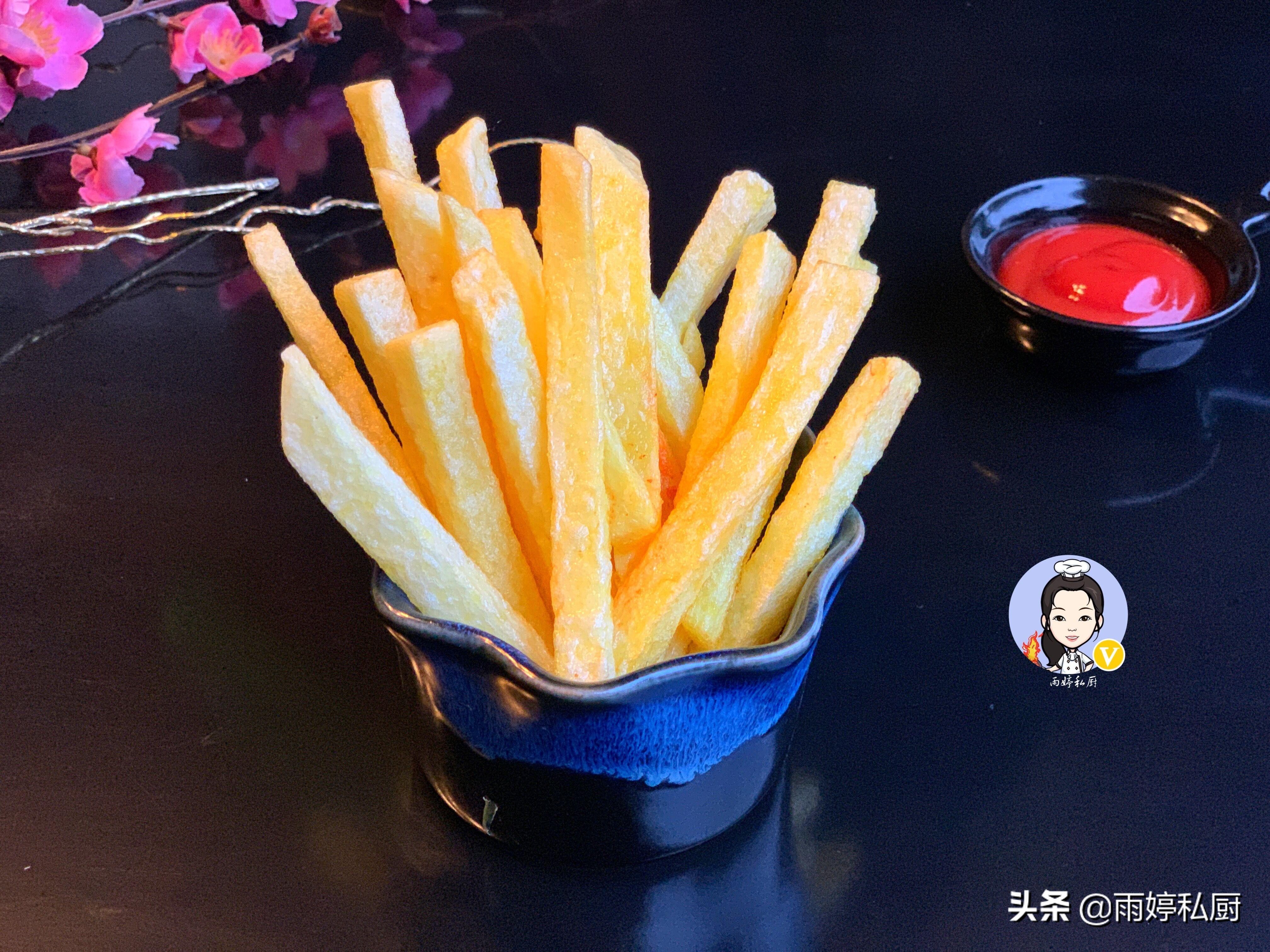 想吃薯条可以自己在家里这样做,想吃薯条没有钱怎么办