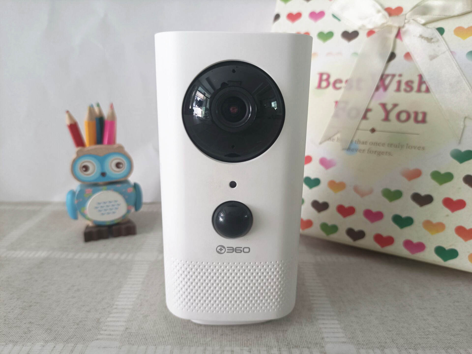 360智能摄像头云台ai无线高清夜视,360安全卫士检测摄像头测评