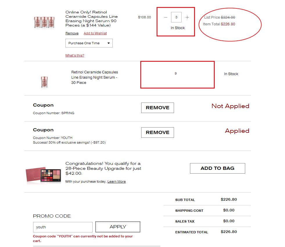 OMG！雅顿官网全场五二折！金胶粉胶橘灿都参加！！！