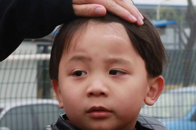 4岁小孩砖头砸爸爸头,宝宝拿东西砸爷爷被爸爸教育