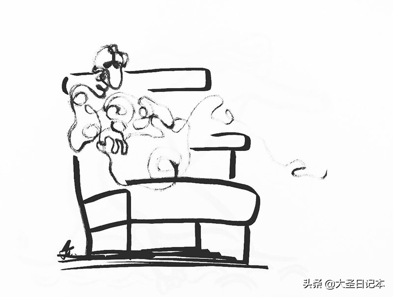 漫画现场临摹,人物写生漫画速写