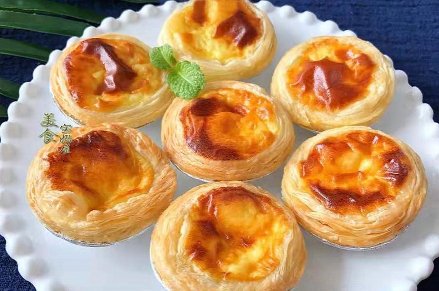 懒人蛋挞最简单做法电饭煲,港式蛋挞超爱吃的蛋挞简易版教程