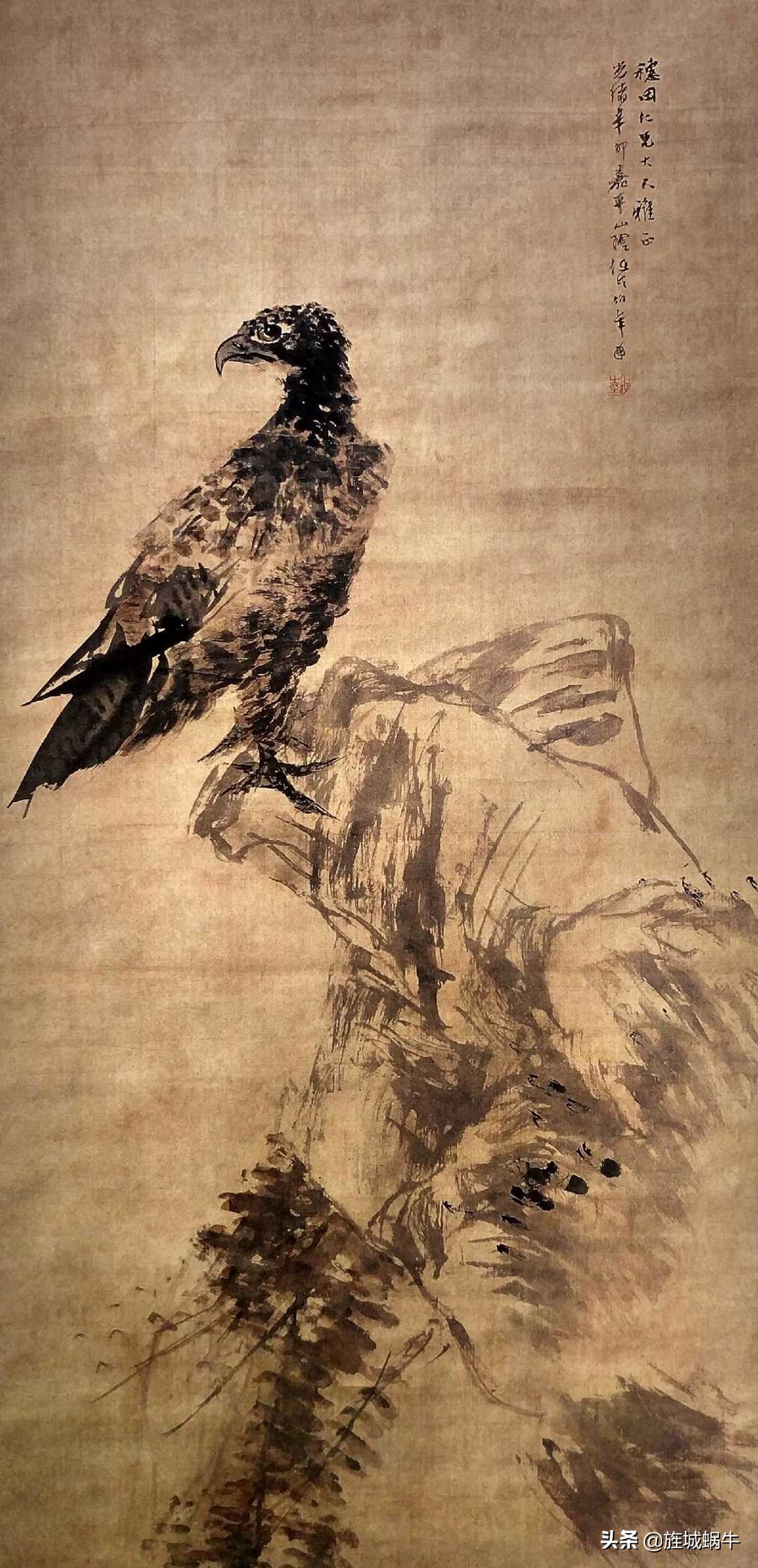 他以笔墨捕捉迎风腾飞的鸟雀、轻灵鲜活的花蕾