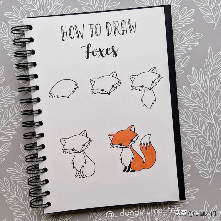 小猪佩奇和小猪乔治的卡通简笔画,绘画一年级简单又漂亮简笔画