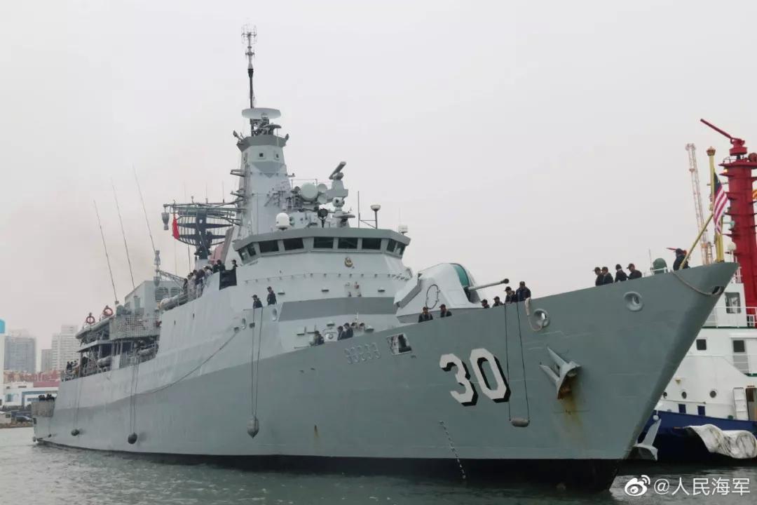 各国舰艇齐聚青岛,阅舰式上各展雄风!