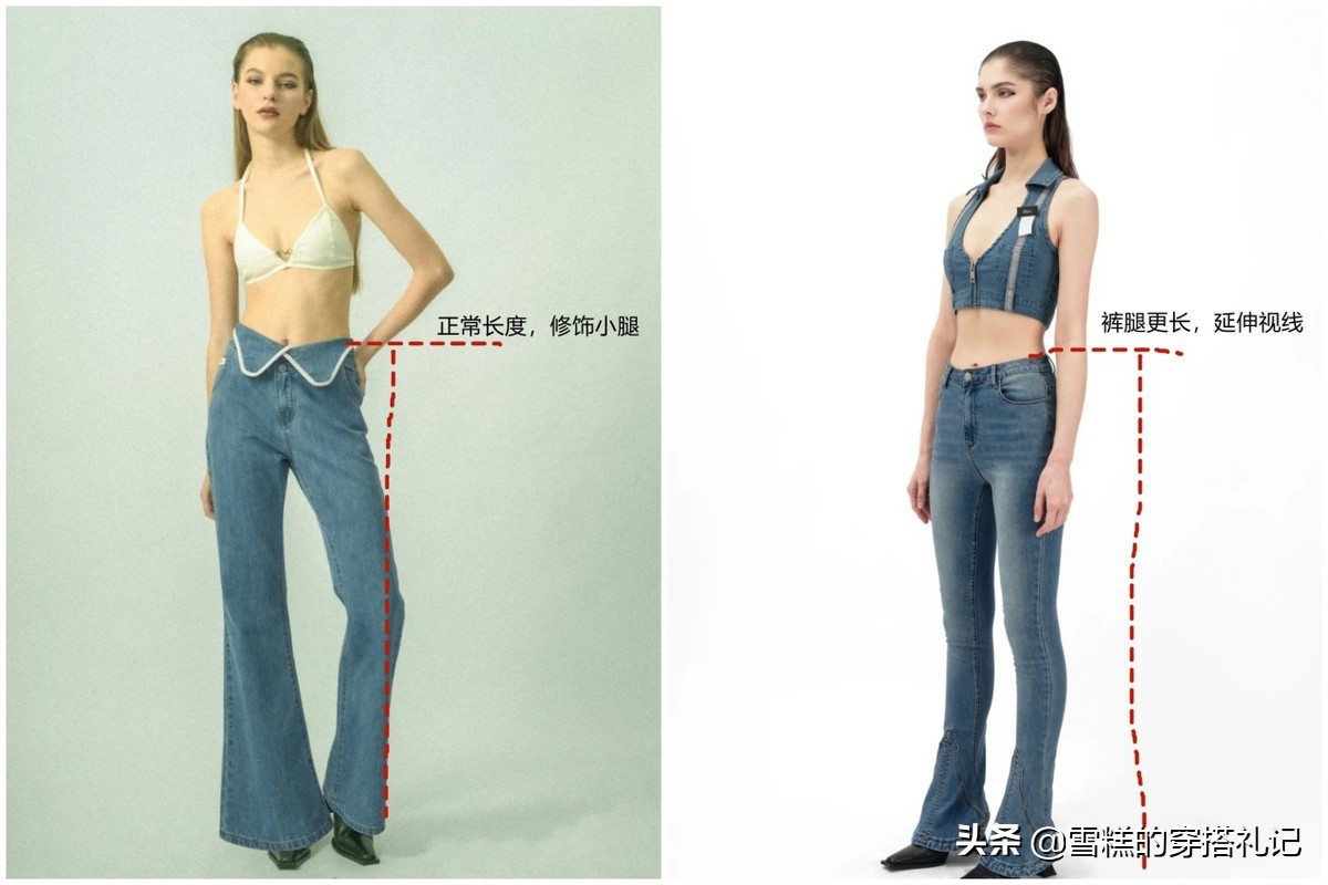 粗腿救星马蹄裤火了显瘦显腿长,马蹄修容裤中高腰显瘦