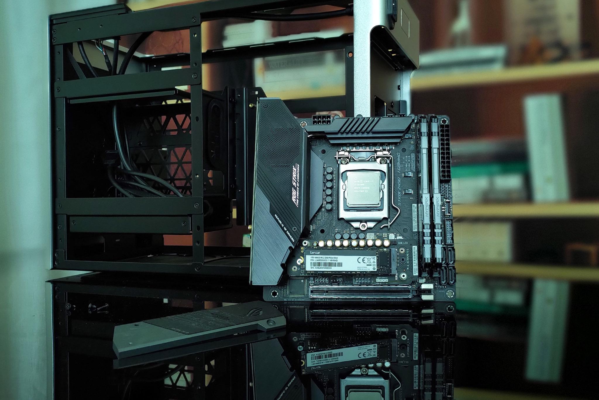 360水冷itx装机,itx乔思伯i100pro装机视频