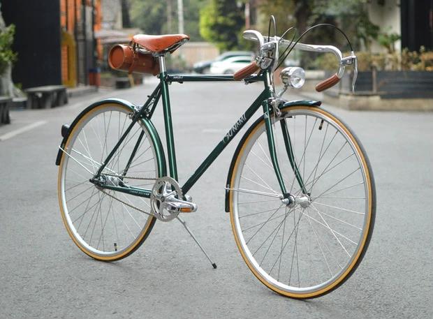 阿米尼公路自行车复古,tsunami100速度