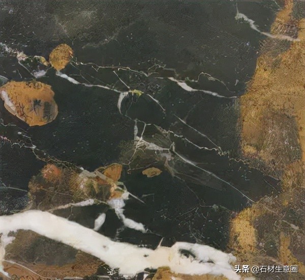 简一大理石黑金花,奢华大理石