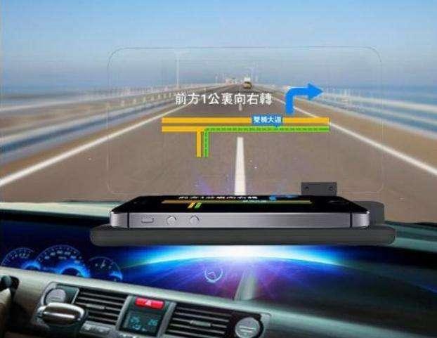 手机导航投屏到挡风玻璃上,汽车导航投屏到挡风玻璃