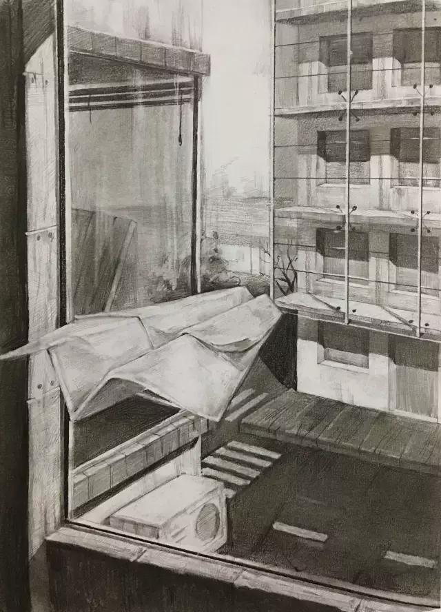 清华美院素描高分卷怎么画,清华美院高考素描