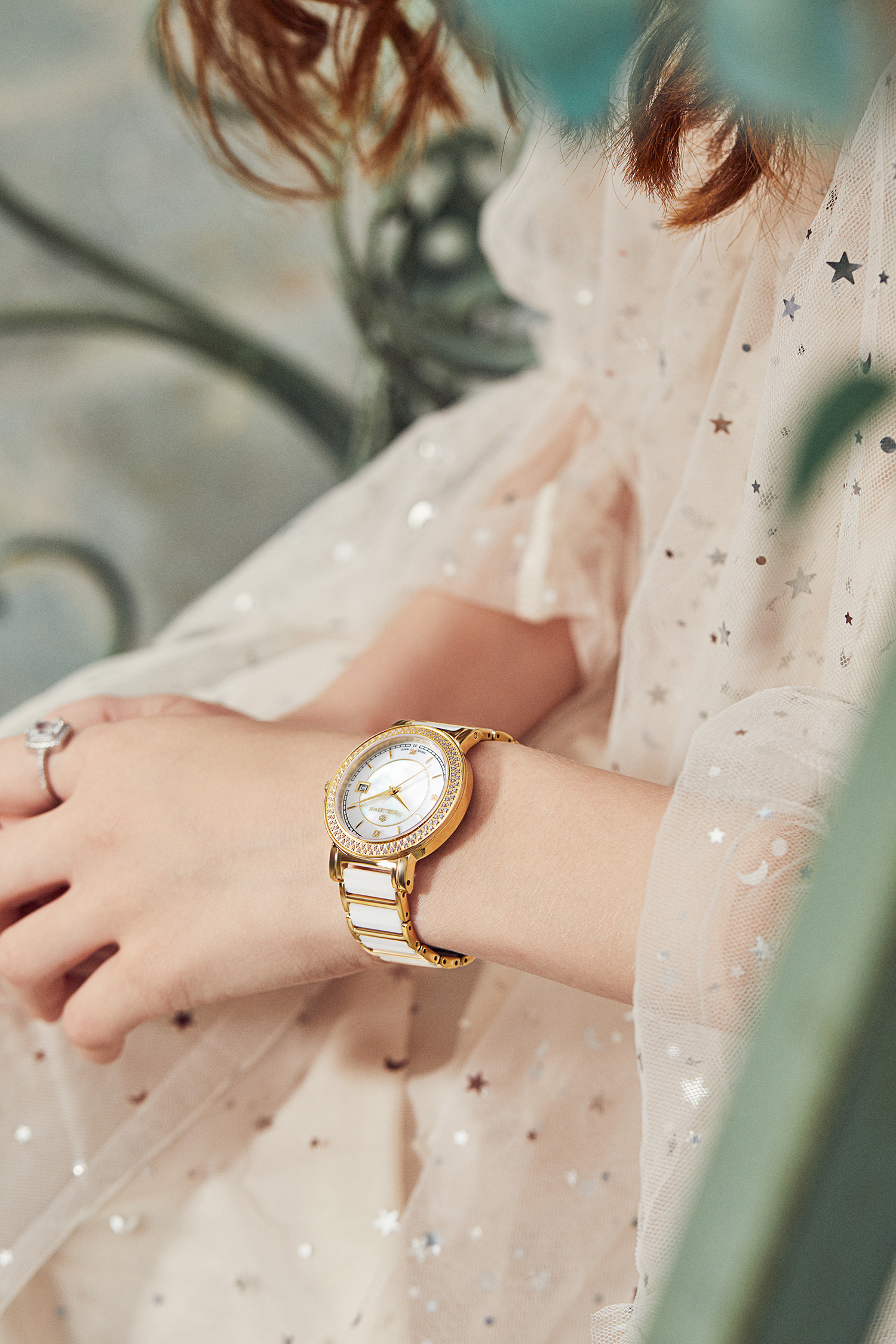 小绿表ins风轻奢女表复古小方盘,女士轻奢小绿表