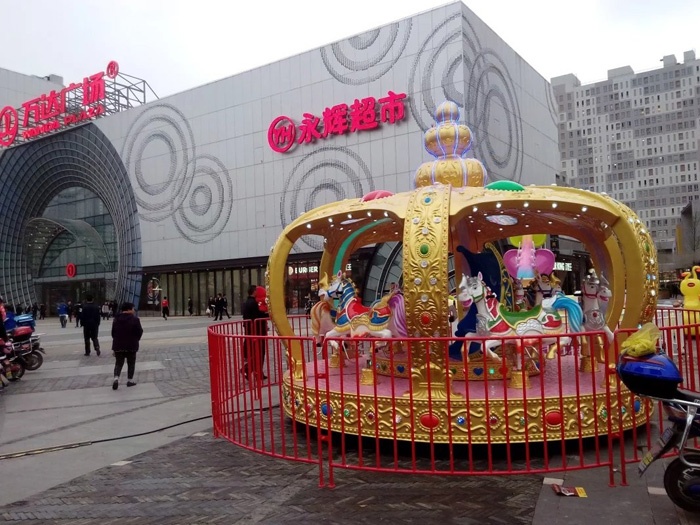 神童双层转马,神童游乐的皇冠双层转马的价格