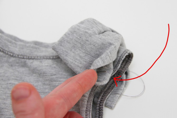 旧衣改造t恤衣摆,旧衣改造圆形下摆t恤女