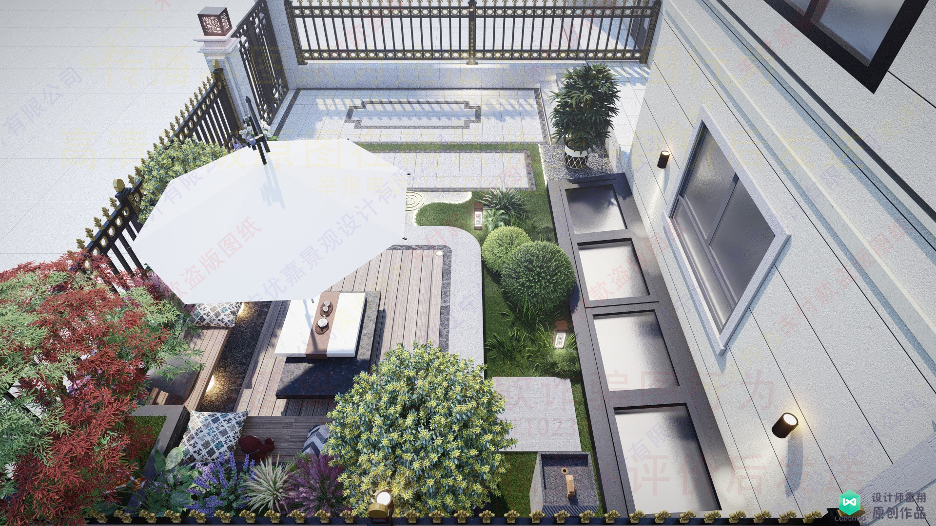 室内草坪铺装教程,草坪铺装方法