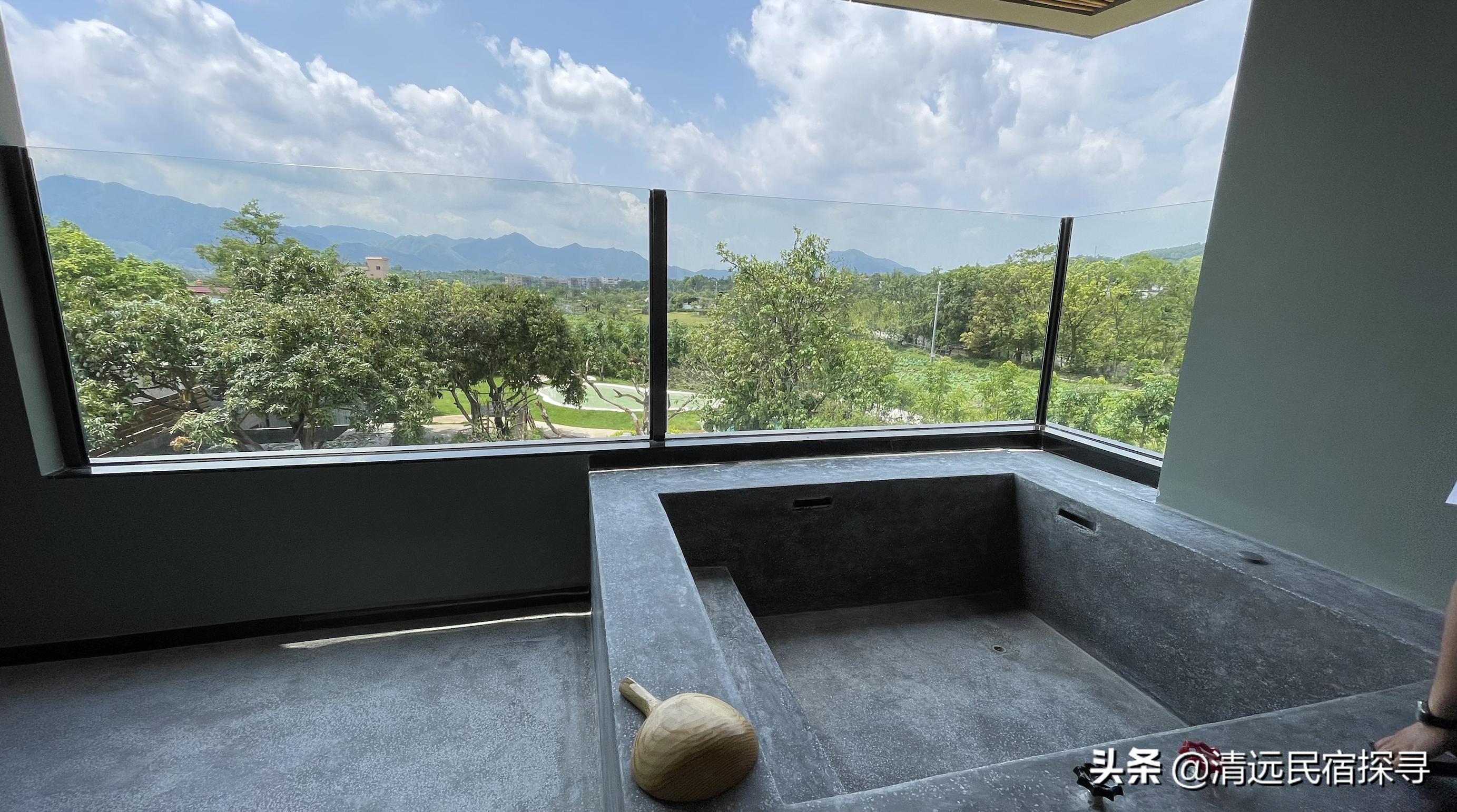 清远市民宿温泉最新推荐,清远带有温泉池房的民宿