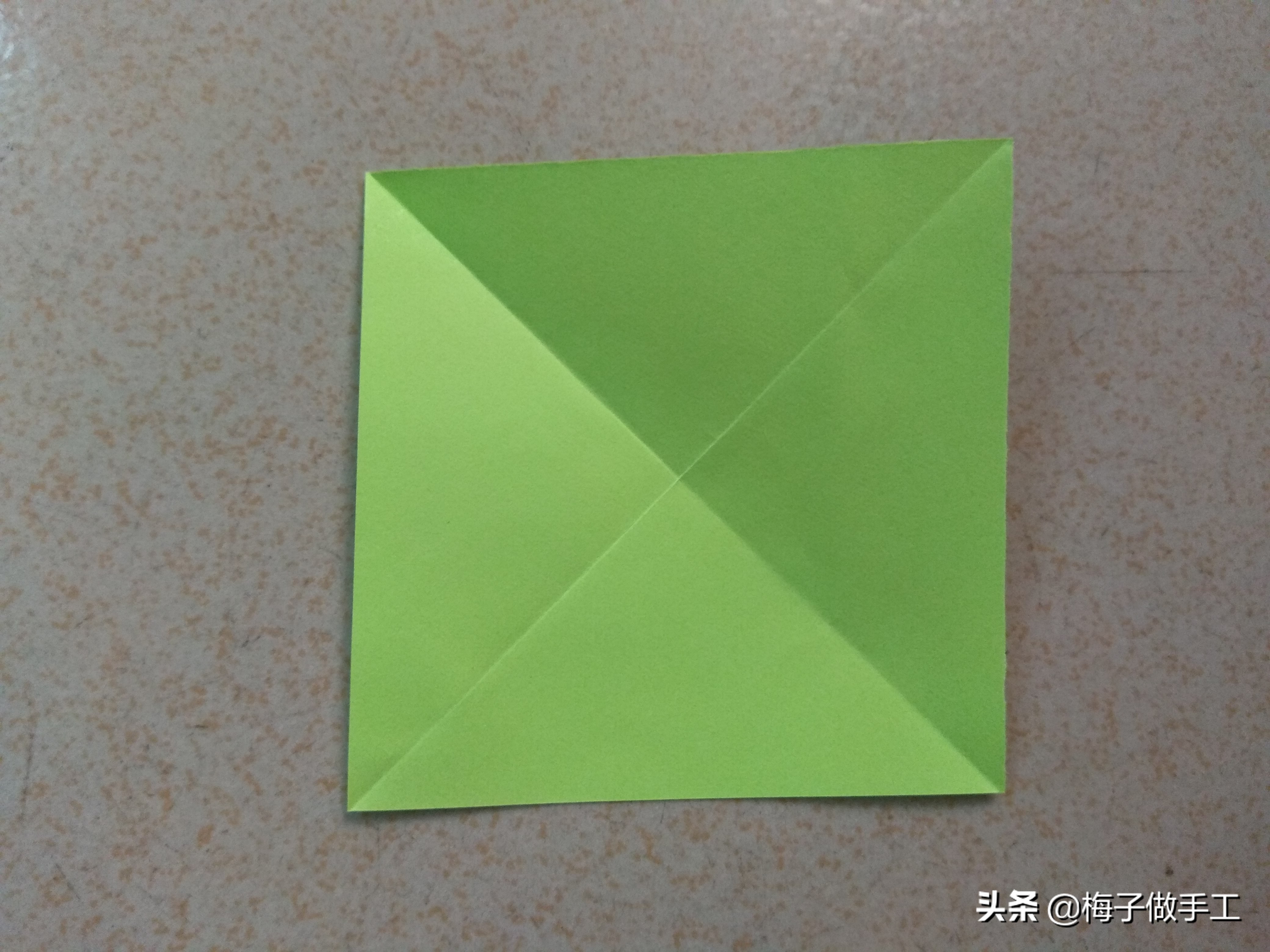 折纸简单又漂亮的过年小灯笼,简单折纸灯笼中秋节两三步完成