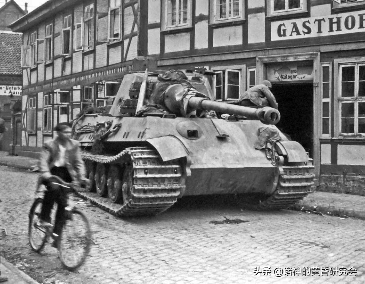 虎式坦克vs潘兴坦克谁更强,m26潘兴坦克vs虎式坦克