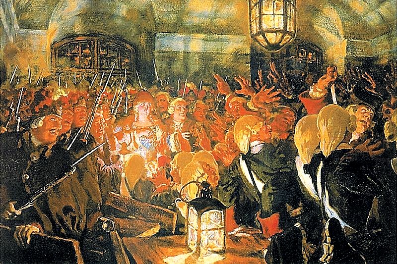 他是西方“武则天”的*夫情**,虽是小贵族,但依靠吃软饭成为了国王