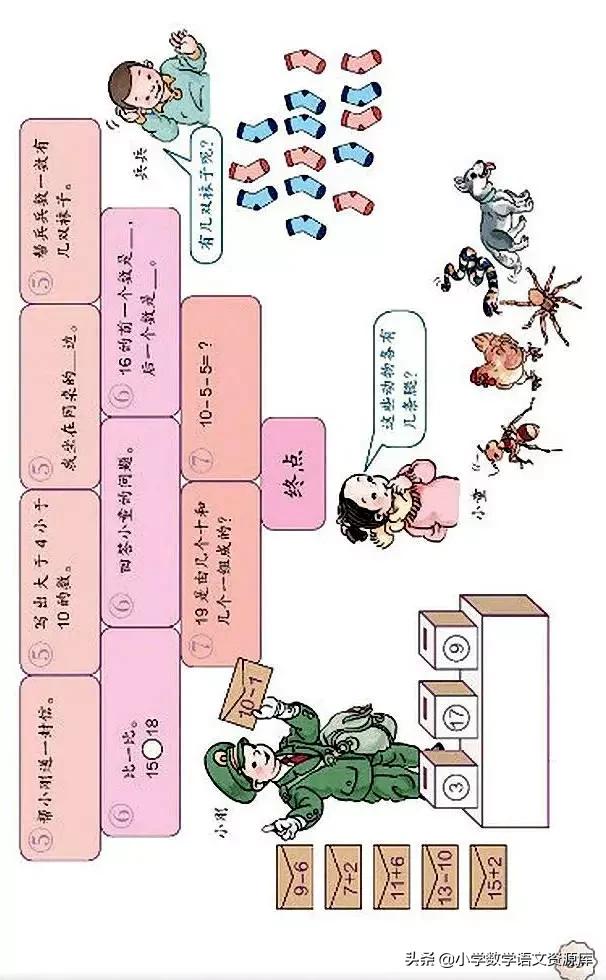 人教版小学数学一年级下册电子版,小学数学人教版电子课本教案