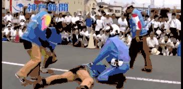 日本警示教育现场演绎交通安全,日本卡车在学校撞击儿童