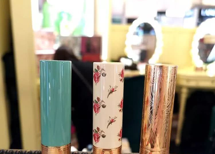 gucci201口红属于什么色,gucci口红金管505试色