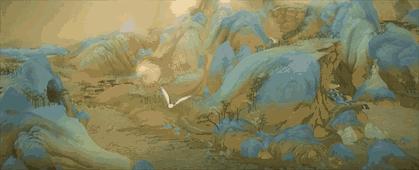 古画复活的视频,古画复活山水视频