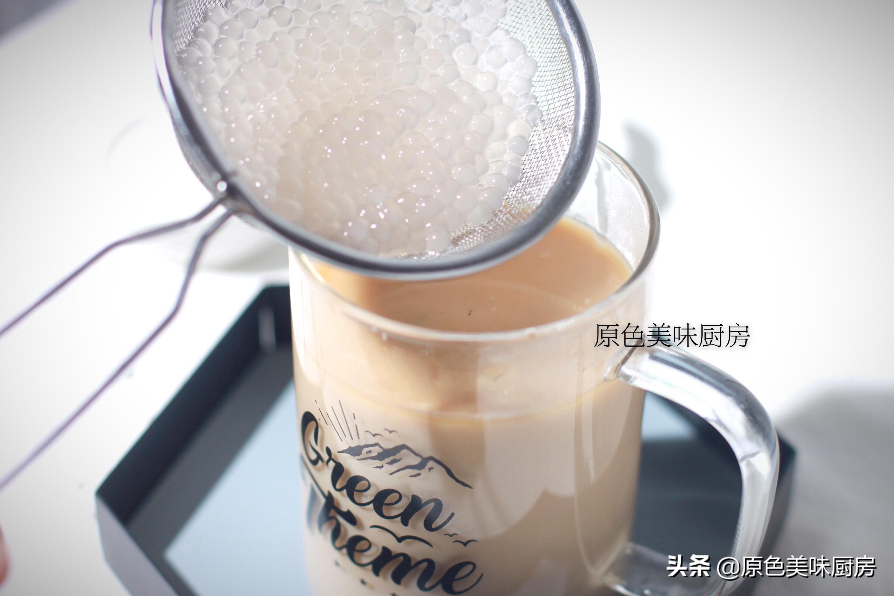 在家做奶茶教程简单又好喝,自己在家做奶茶做法教程