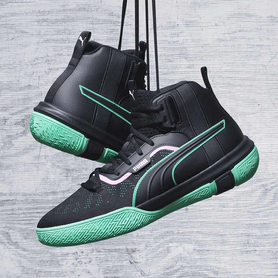 puma triple黑白绿实战篮球 (puma彪马legacy68评测)